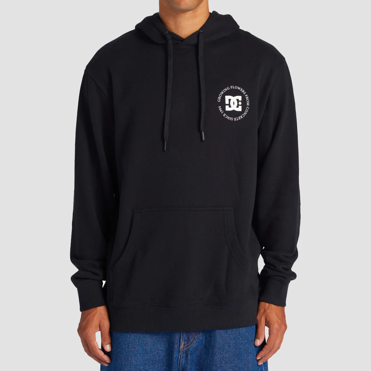 DC Concrete Pullover Hoodie Black
