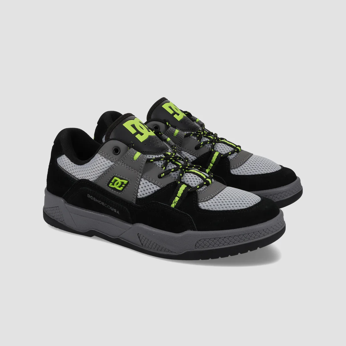 DC Construct Shoes - Black/Grey/Black - Image 2