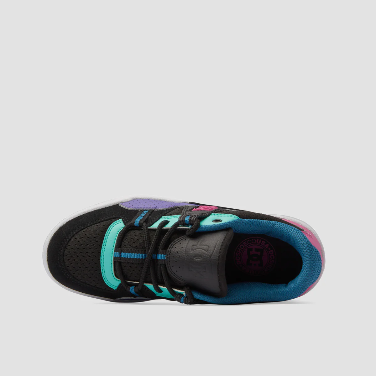 DC Construct Shoes - Black/Multi/White - Womens - Image 3