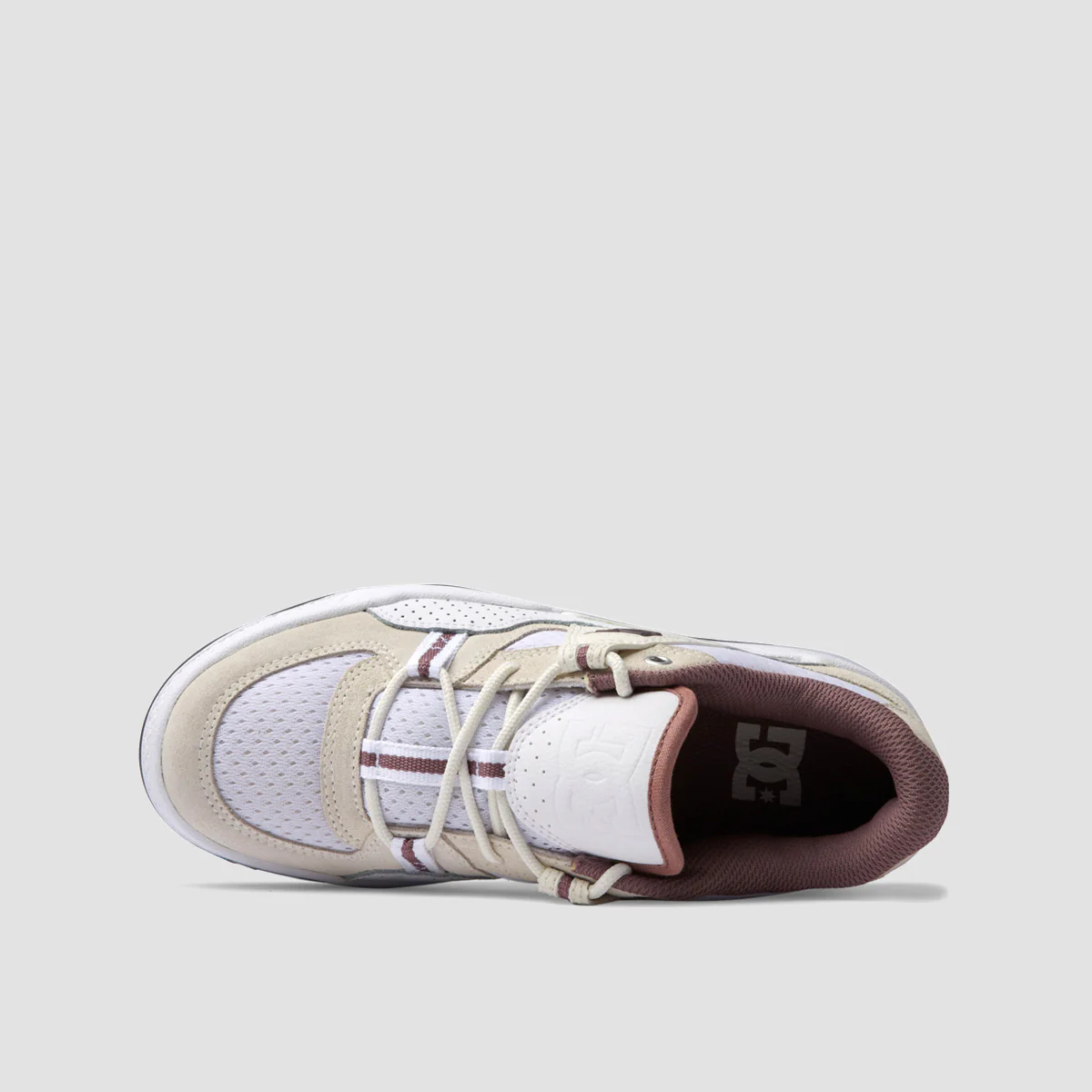 DC Construct Shoes - White/Grapeade - Womens - Image 3