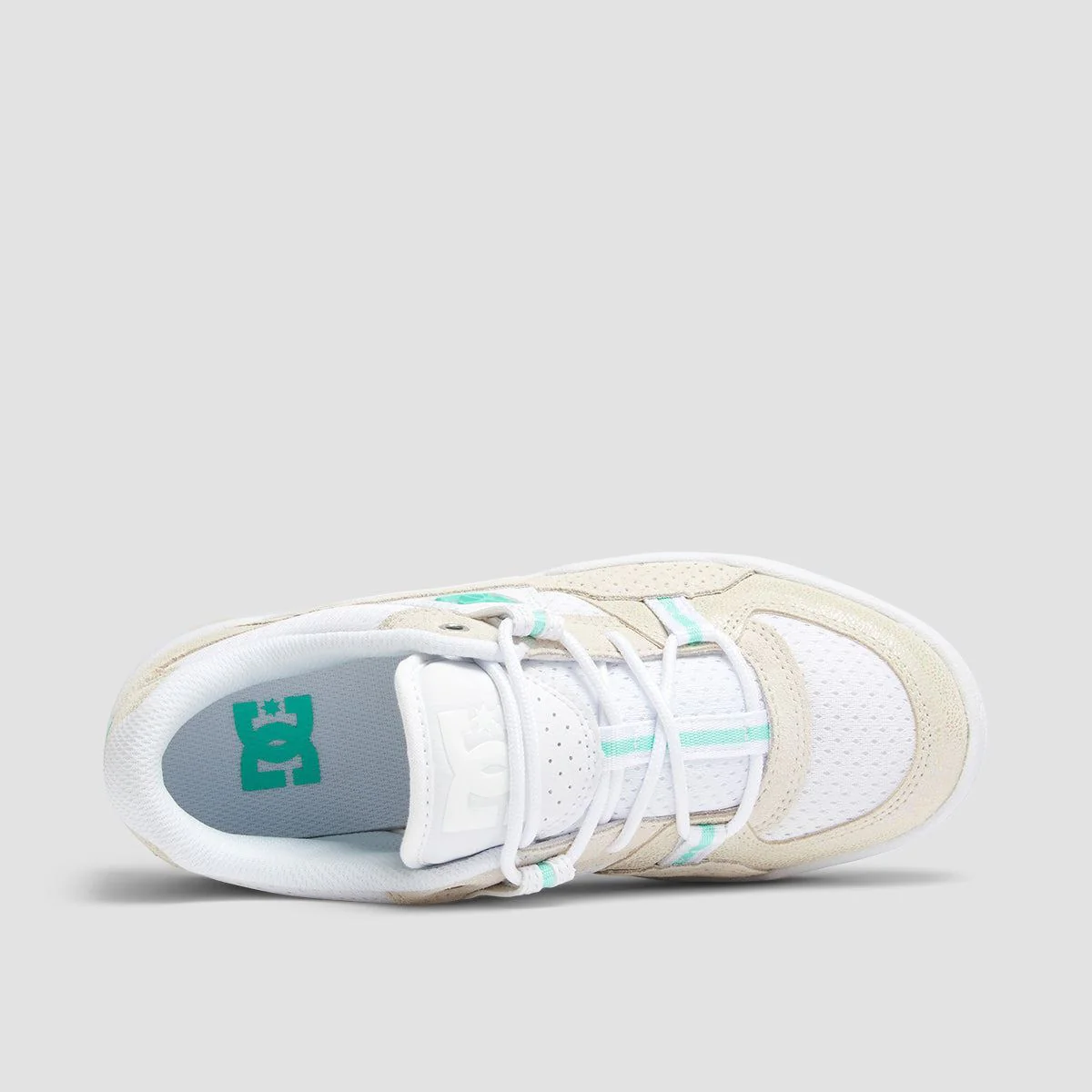 DC Construct Shoes - White/White/Monogram - Womens - Image 4