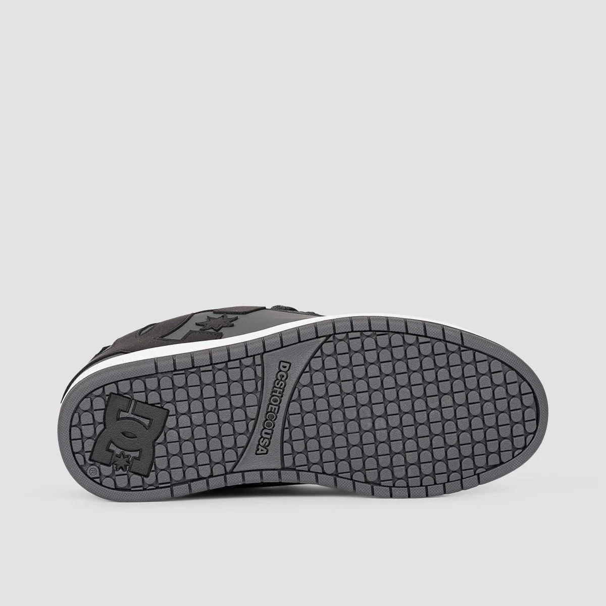 DC Court Graffik Shoes - Dark Grey/Black/White - Image 5