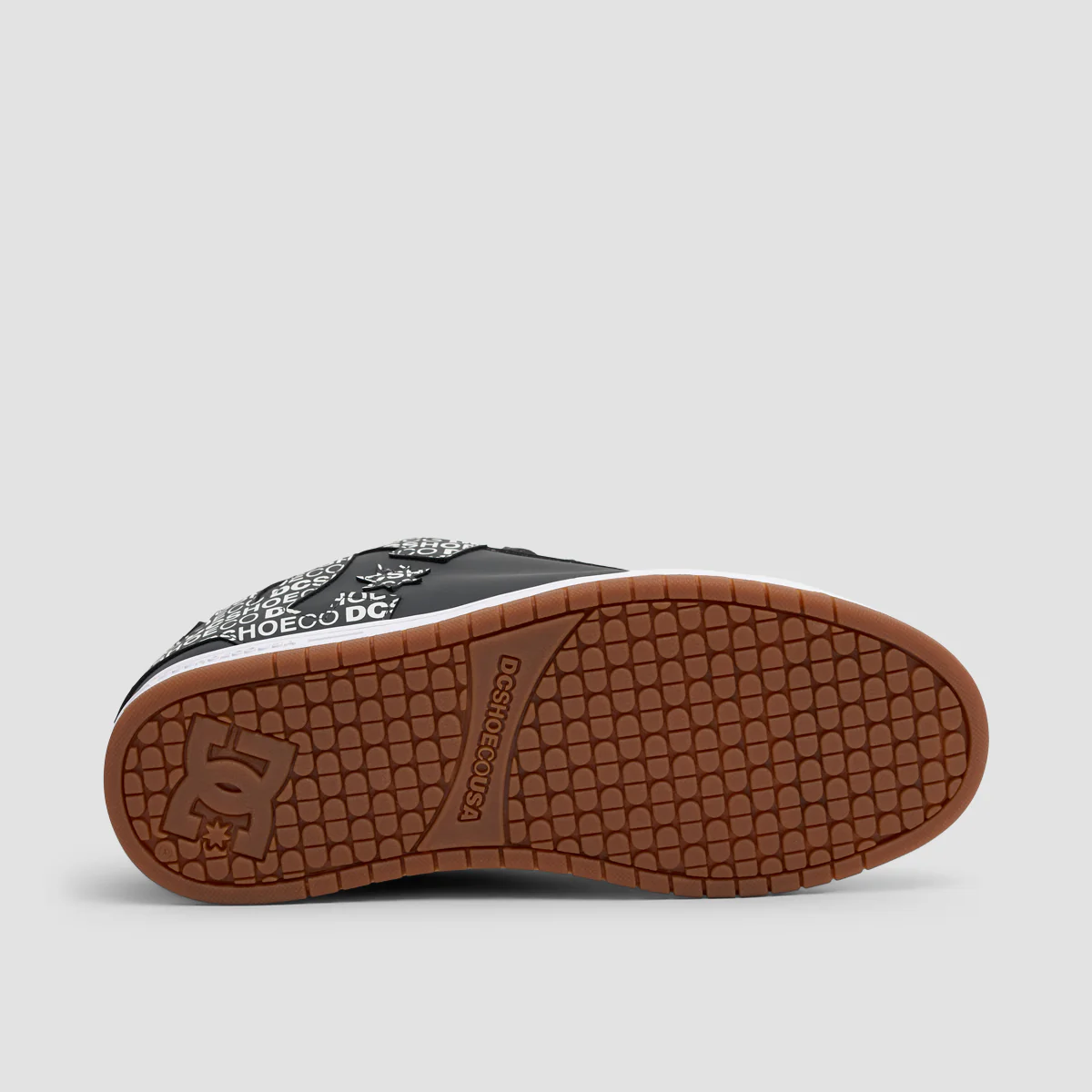 DC Court Graffik Shoes - Dark Grey/White - Image 5