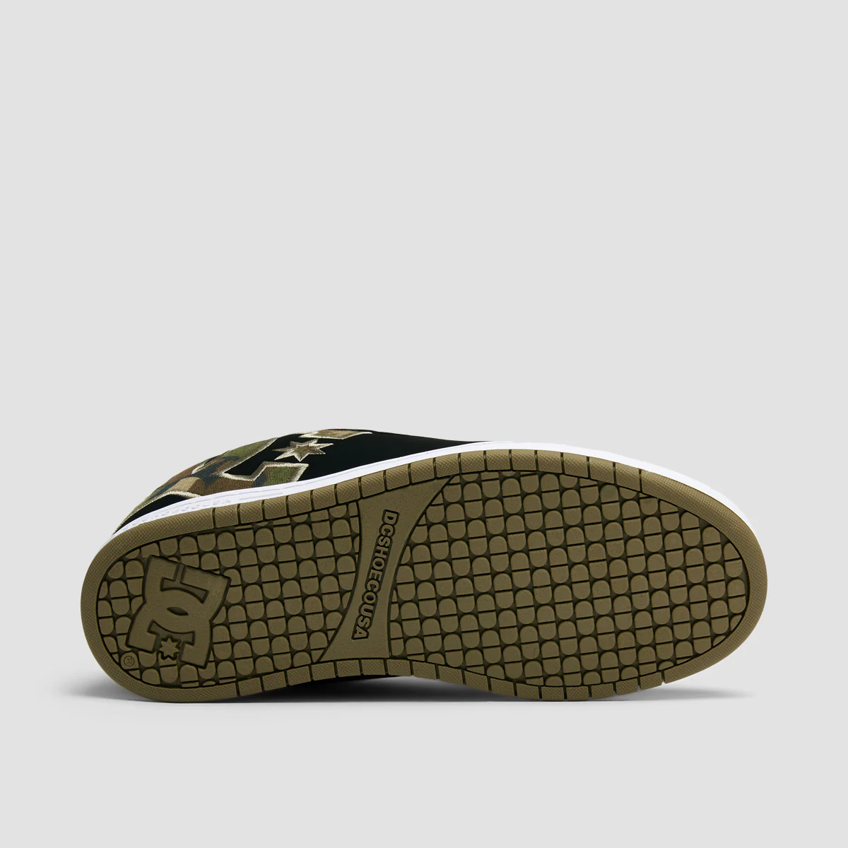 DC Court Graffik Shoes - Black/Black/Green - Image 5