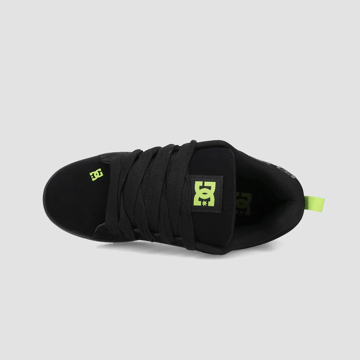 DC Court Graffik Shoes - Black/Grey/Lime - Image 2