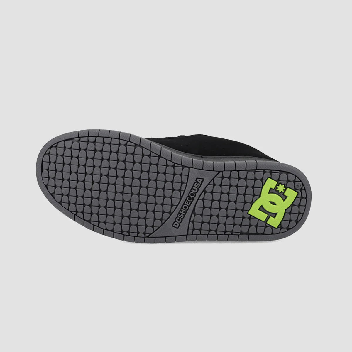 DC Court Graffik Shoes - Black/Grey/Lime - Image 3