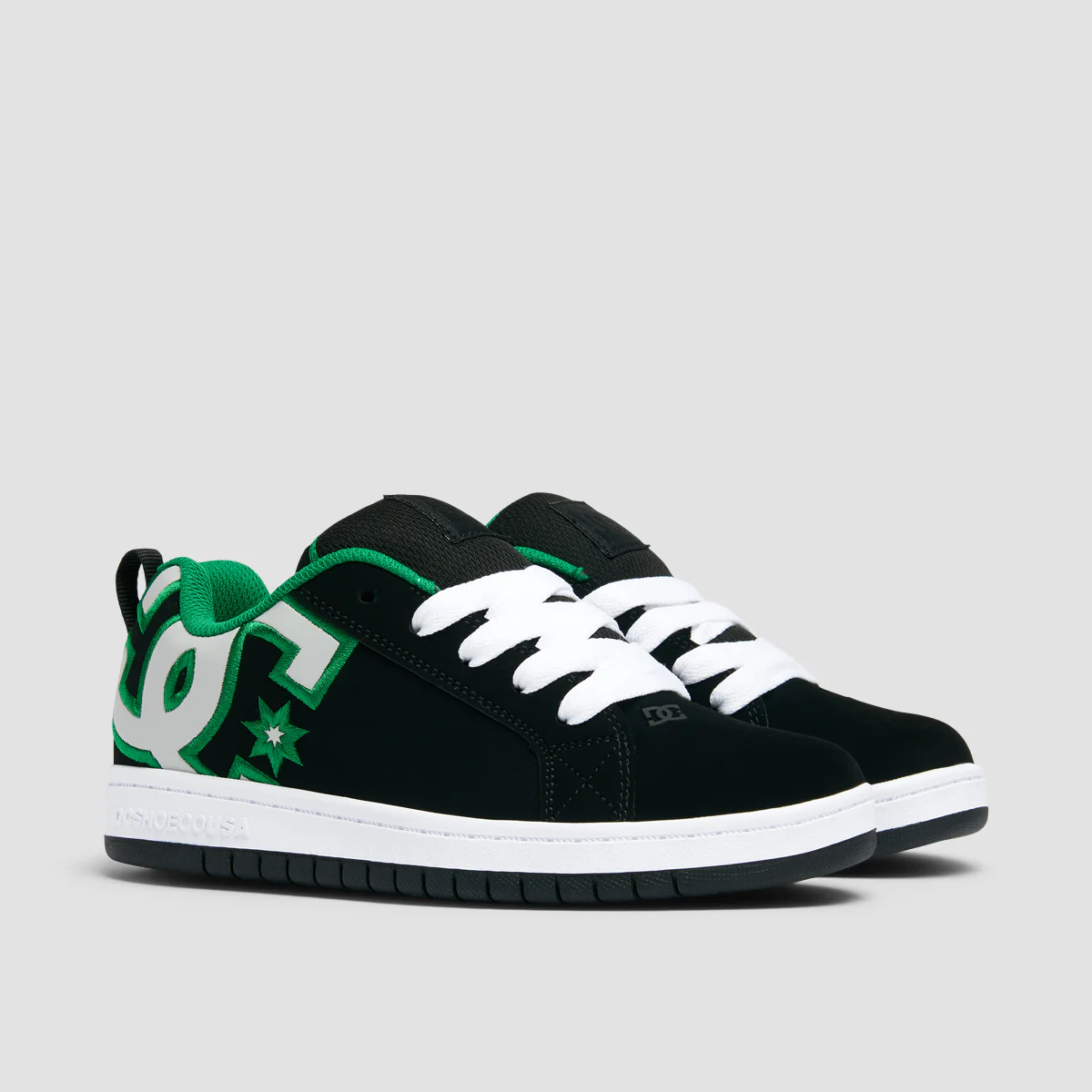 DC Court Graffik Shoes - Black/Kelly Green - Kids - Image 2