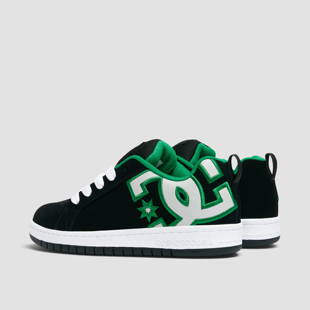 DC Court Graffik Shoes - Black/Kelly Green - Kids - Image 3
