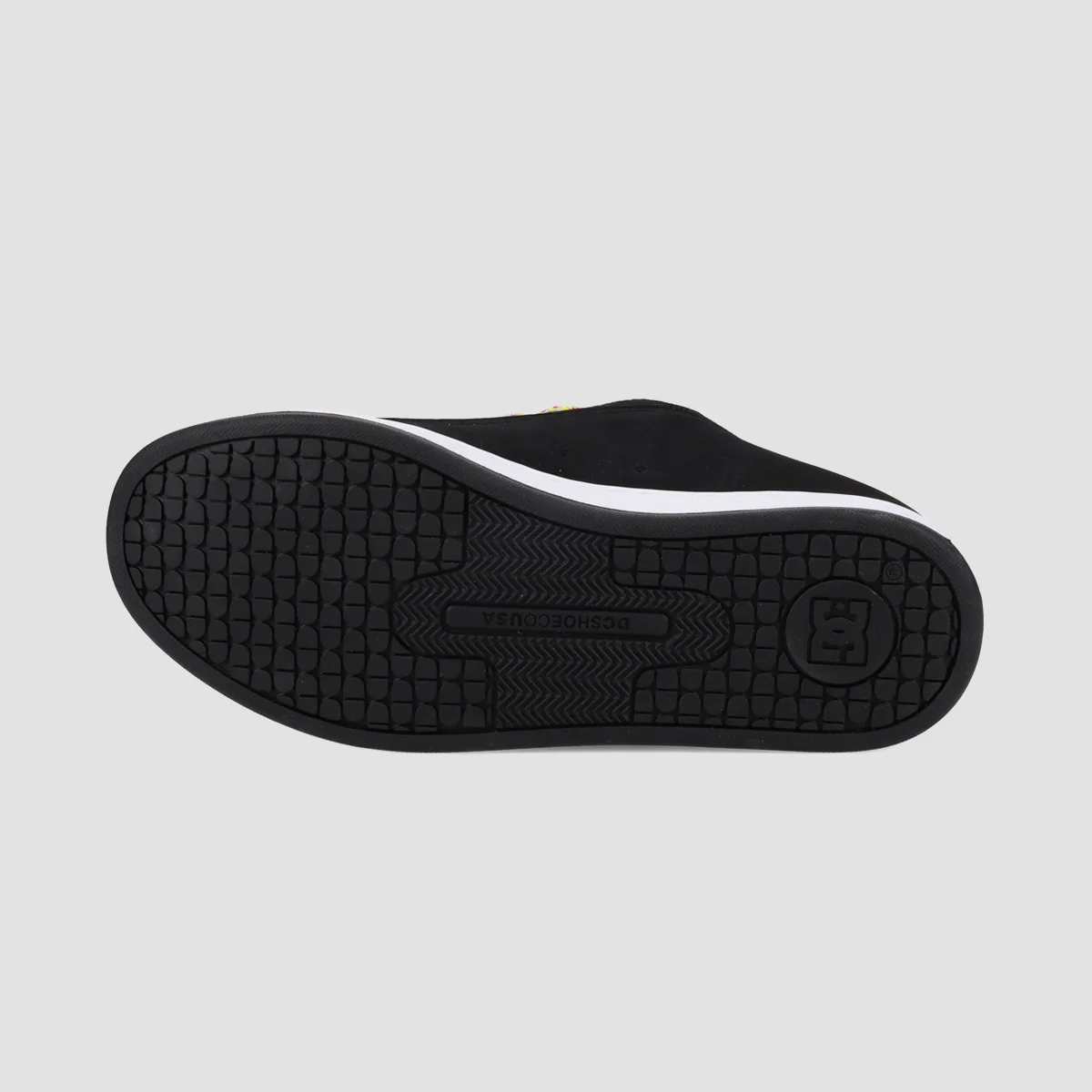DC Court Graffik Shoes - Black/Multi/White - Womens - Image 4
