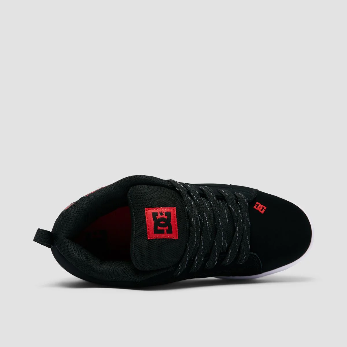 DC Court Graffik Shoes - Black/White/Red - Image 4