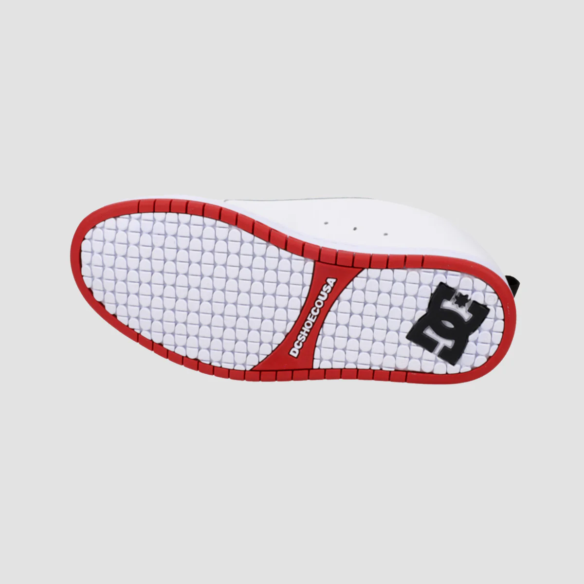 DC Court Graffik Shoes - White/Red/Black - Image 3