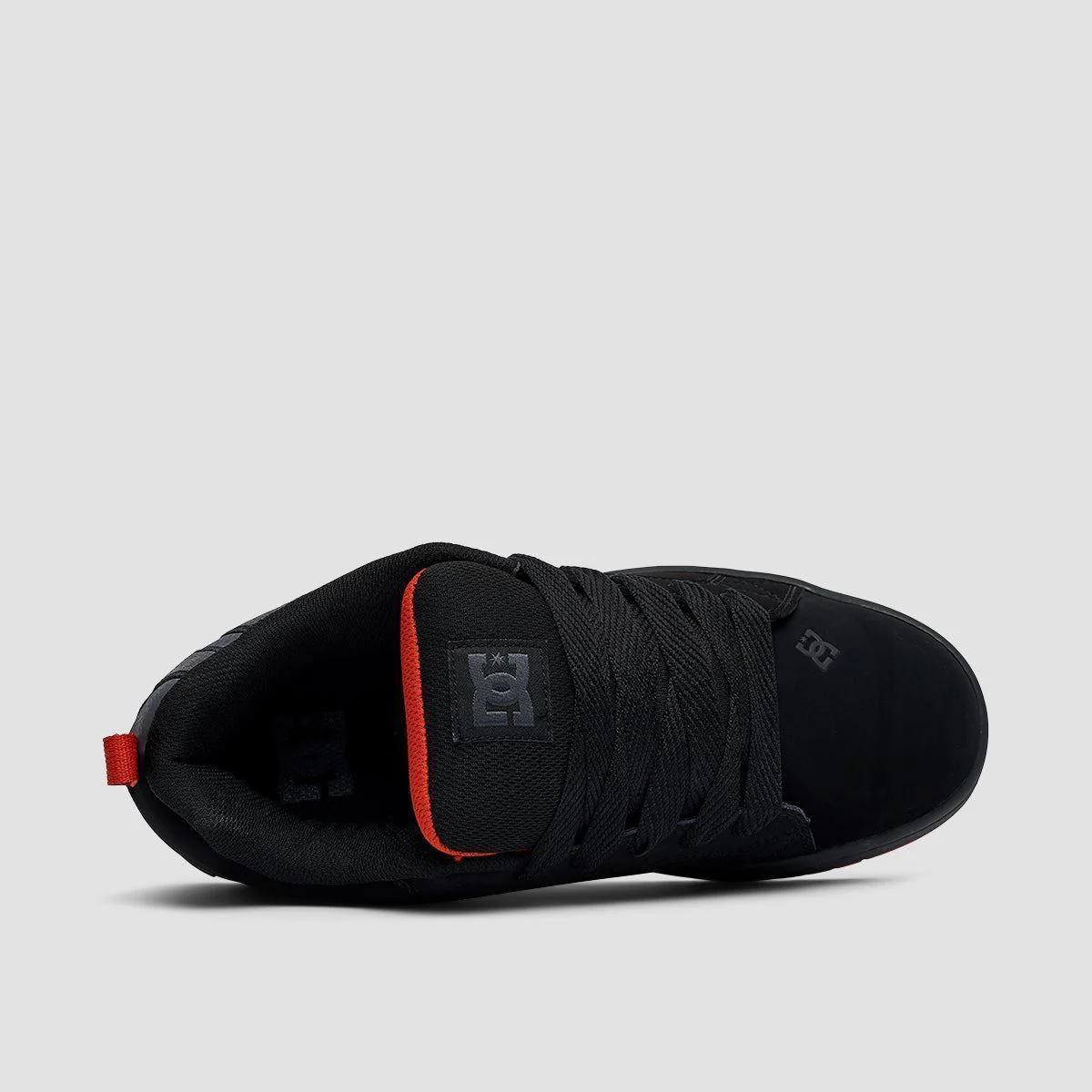 DC Court Graffik SQ Shoes - Black/Grey/Red - Image 4