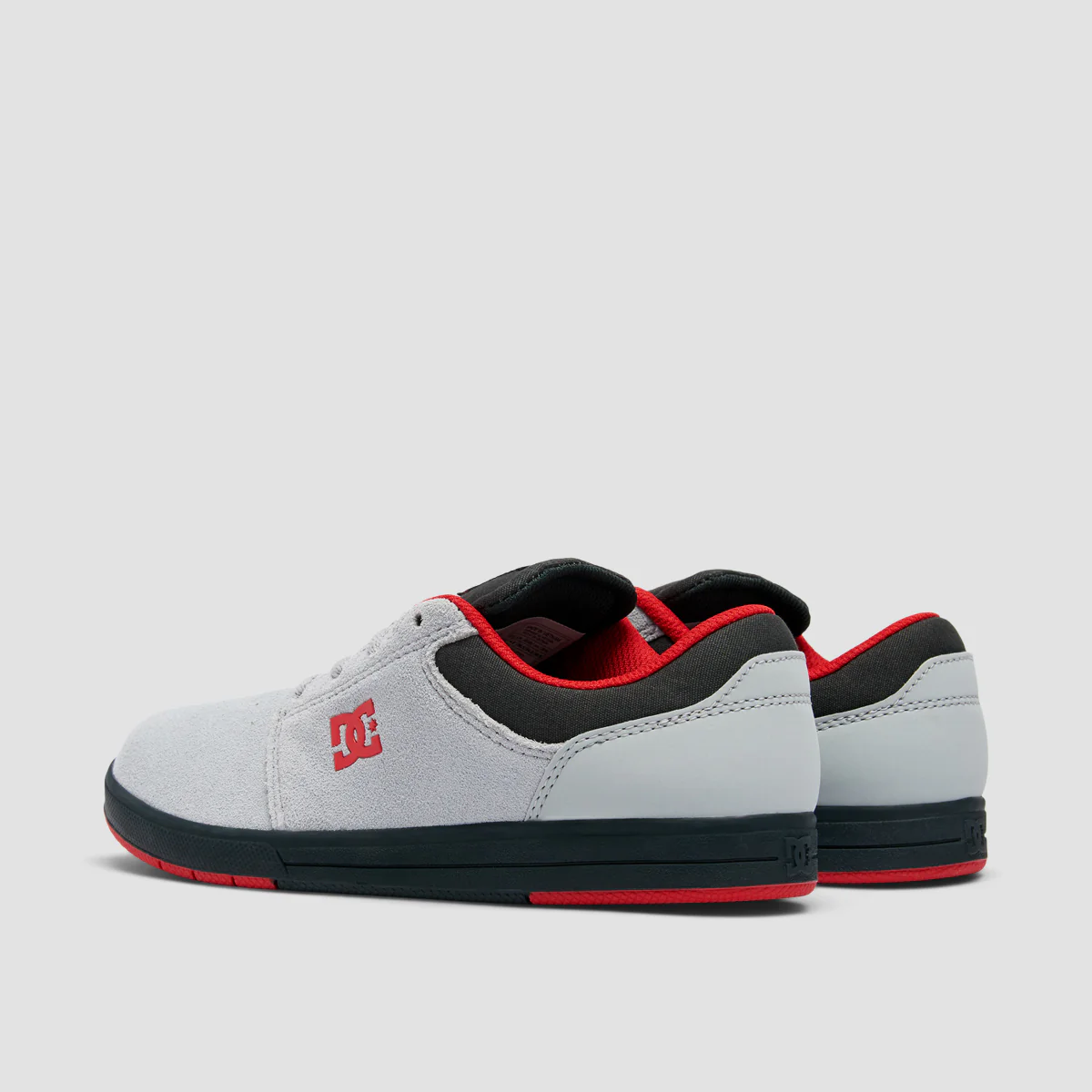 DC Crisis 2 Shoes - Grey/Red - Kids - Image 3