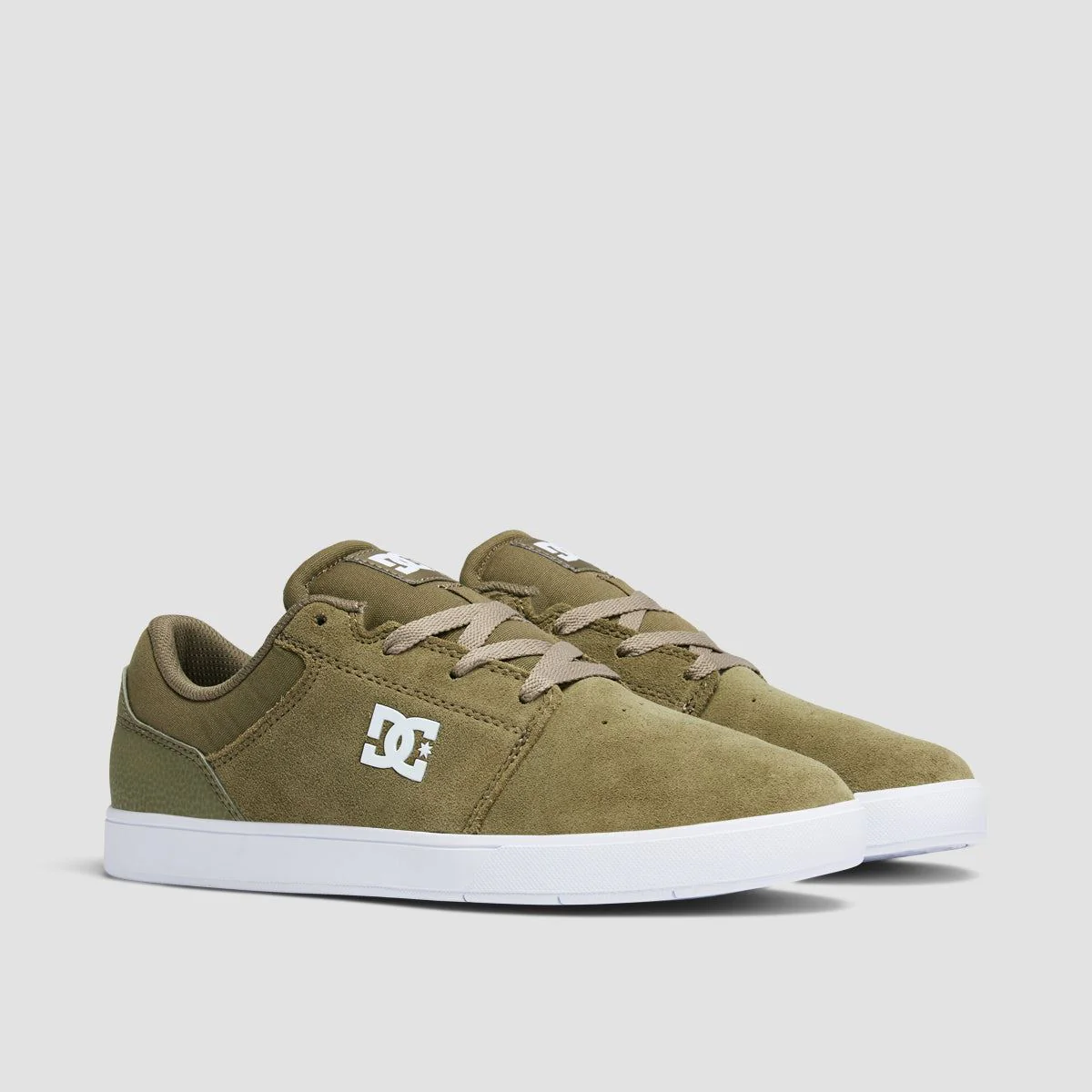 DC Crisis 2 Shoes - Olive/White - Image 2