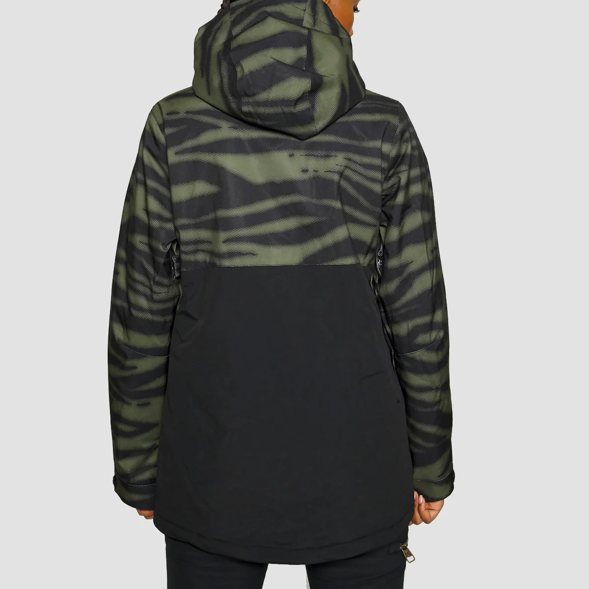 DC Cruiser 10K Snow Jacket Zebra Olive Night - Womens - Image 2