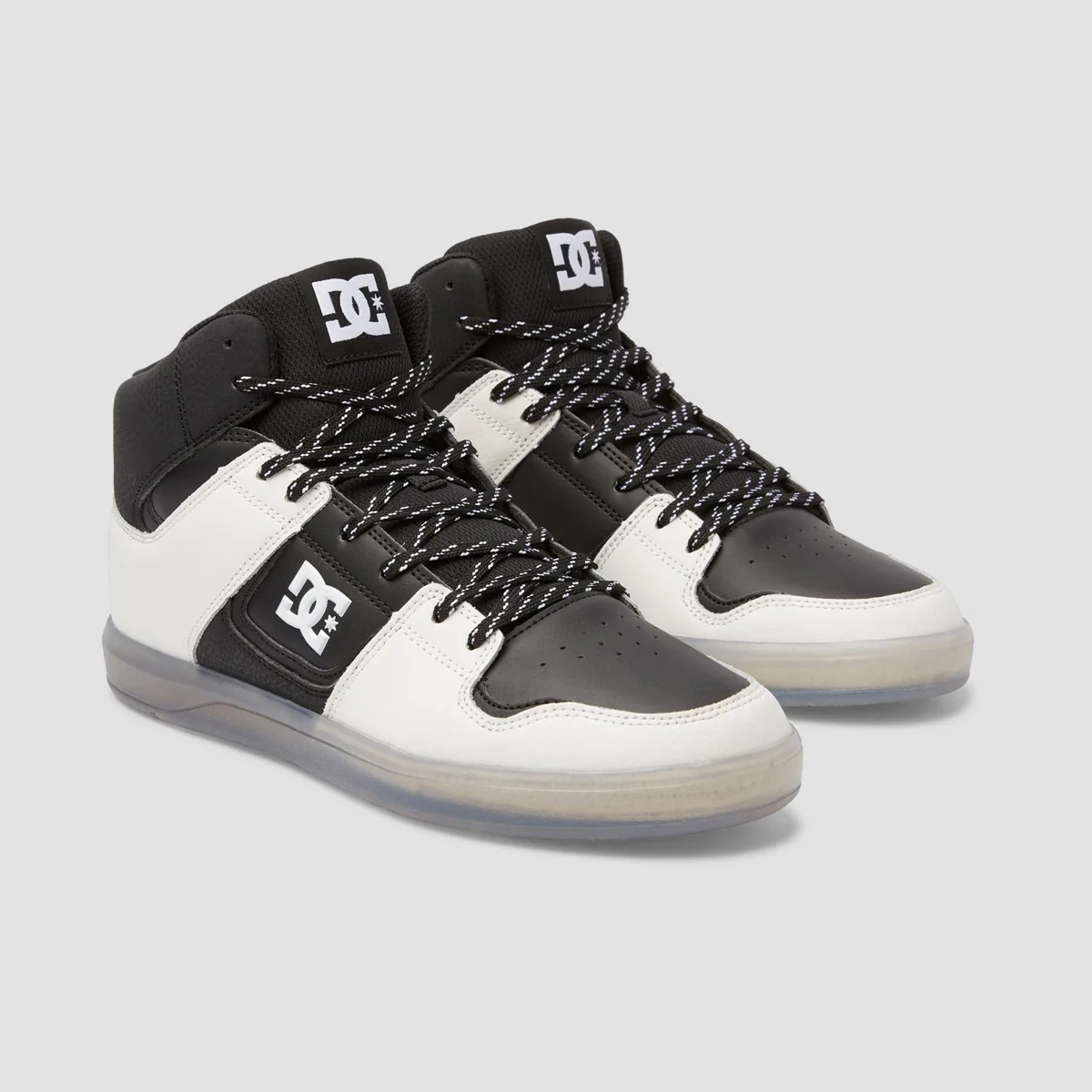DC Cure High Top Shoes - Black/Cream - Image 2
