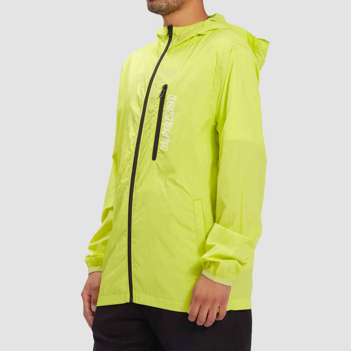 DC Dagup Solid 2 Packable Jacket Limeade - Image 2