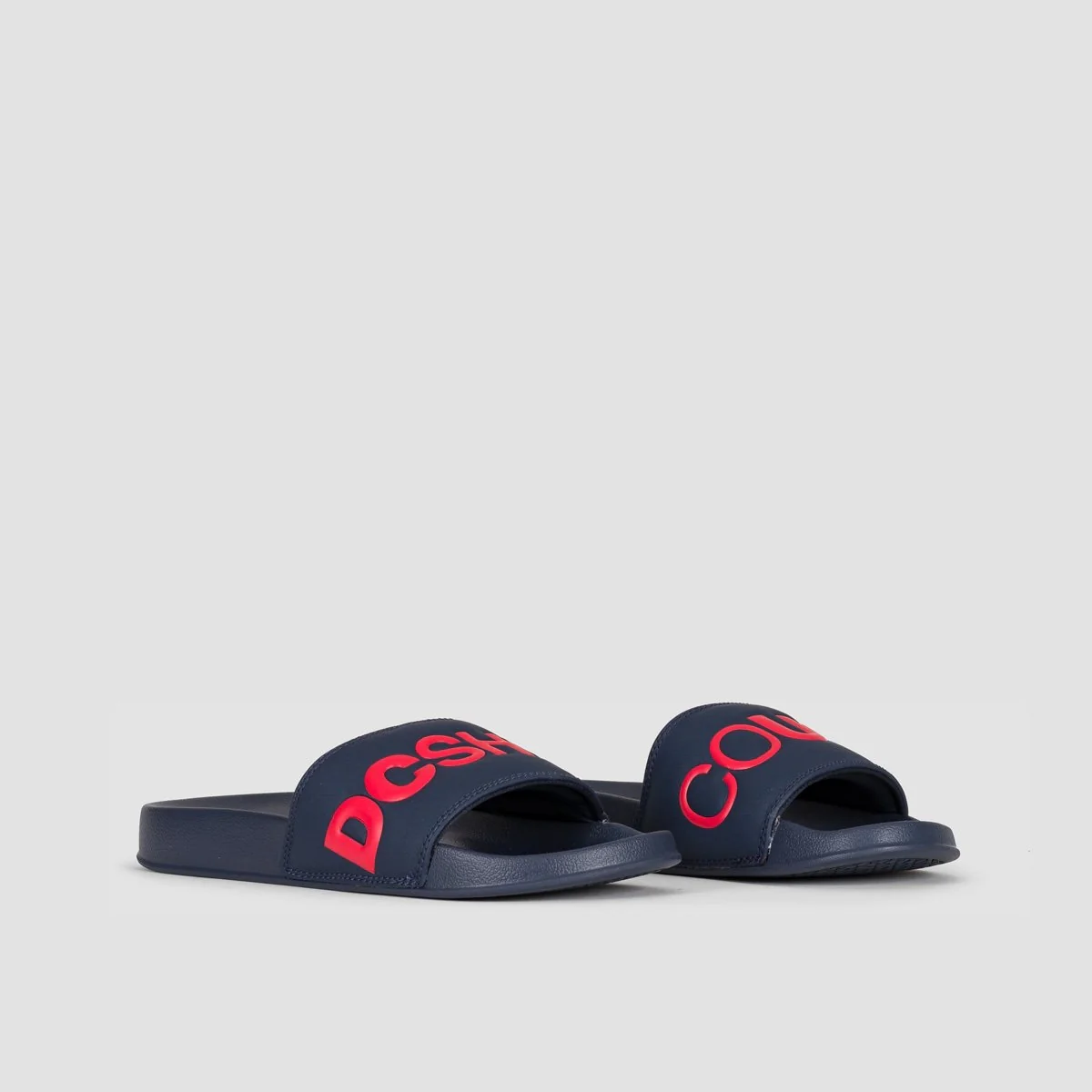 DC Slide Sliders Navy/Red - Image 2