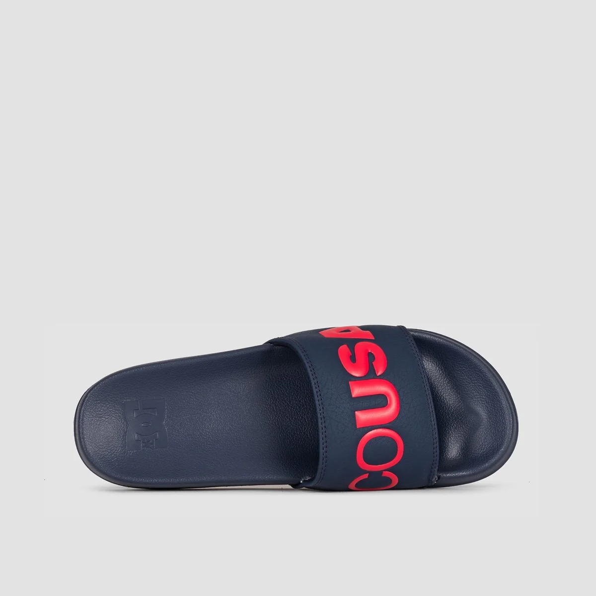 DC Slide Sliders Navy/Red - Image 4