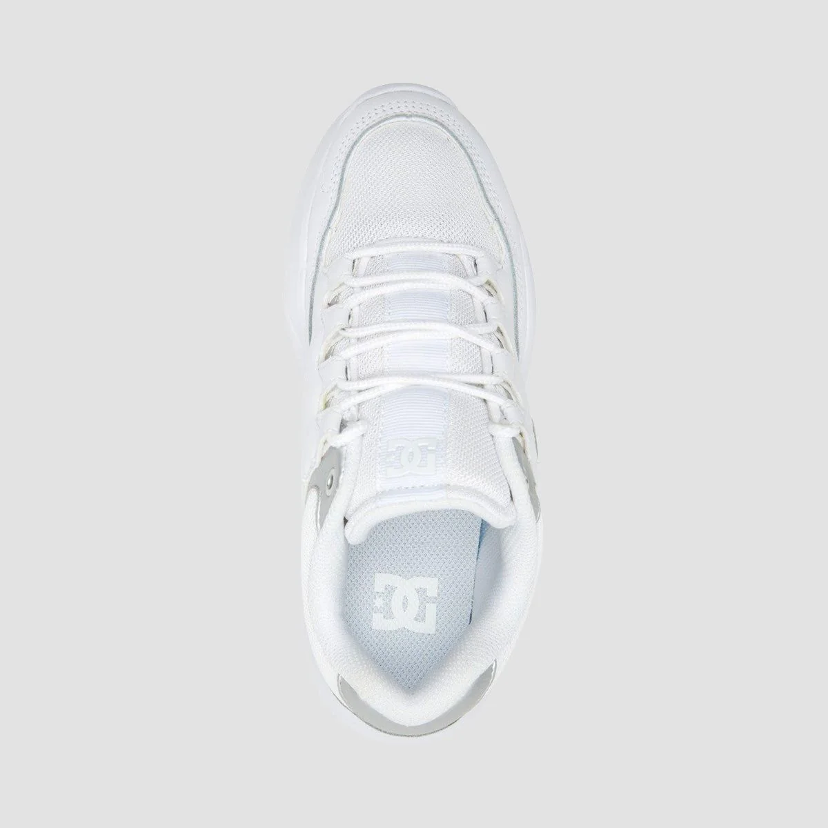 DC Decel Shoes - White/Silver - Womens - Image 2