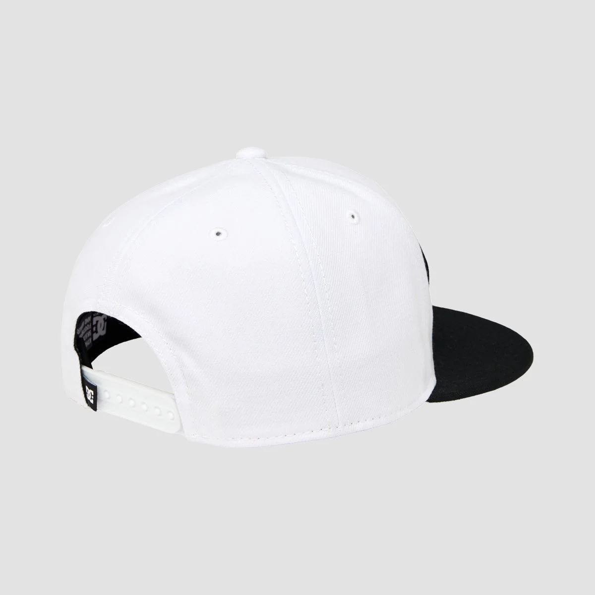 DC Double That Snapback Cap Bright White - Image 2