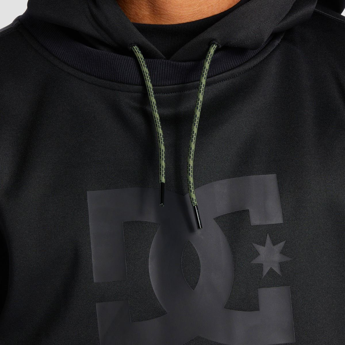 DC Dryden Snow Pullover Hoodie Black - Image 5