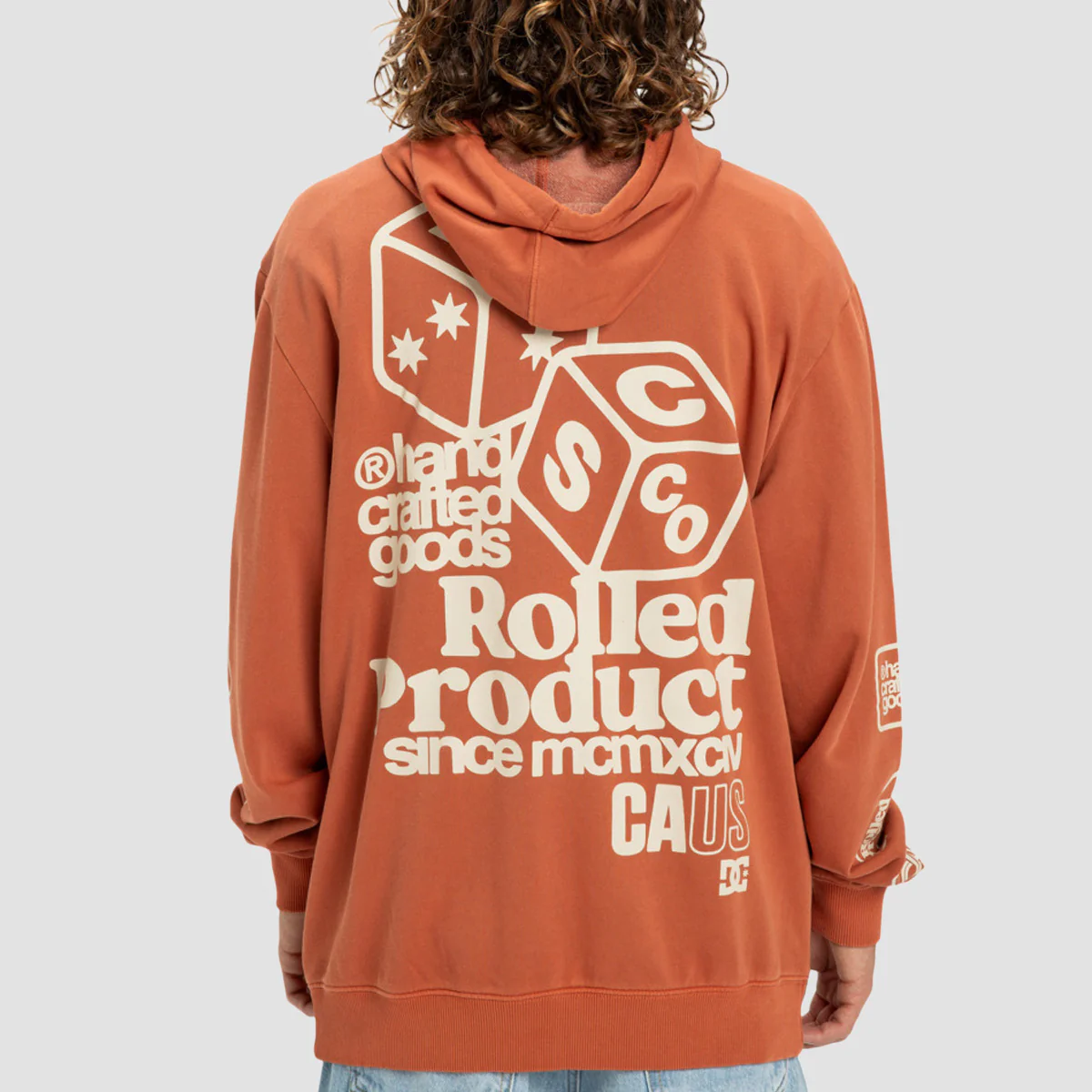 DC Hi Rolling Pullover Hoodie Picante - Image 2