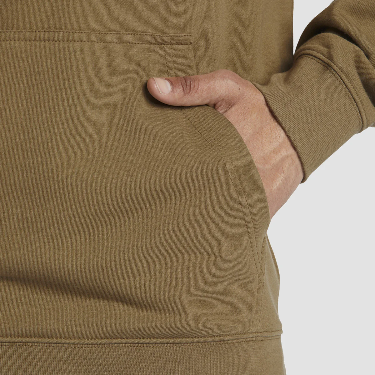DC Highland Pullover Hoodie Covert Green - Image 3