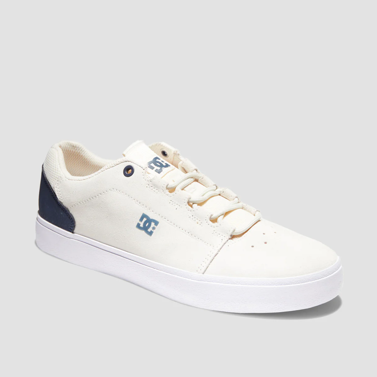 DC Hyde Shoes - White/Navy - Image 2
