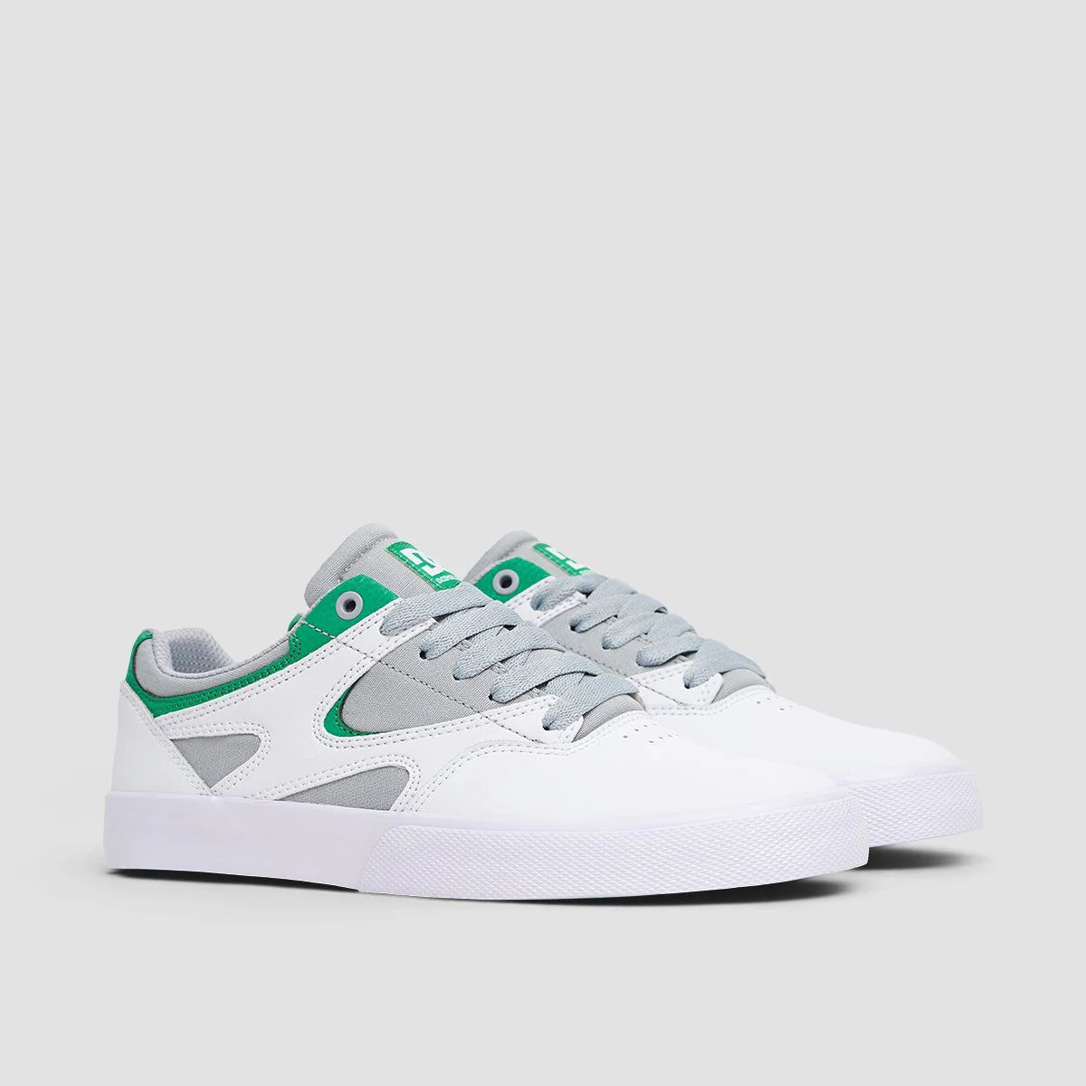 DC JK V 0Waste Shoes - White/Green - Image 2