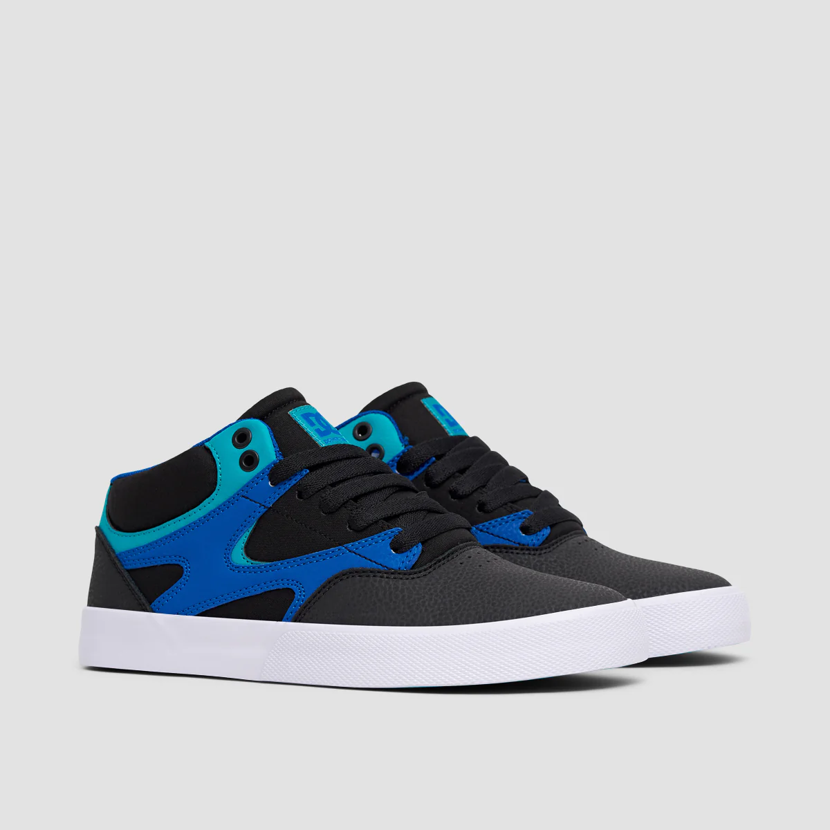 DC JK V Mid 0Waste Shoes - Black/Royal/White - Image 2