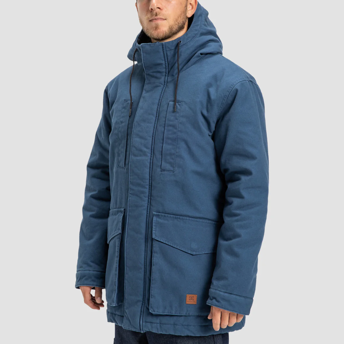 DC Juryfield Padded Jacket Dark Denim - Image 2