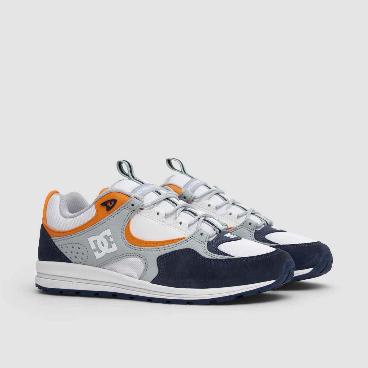 DC Kalis Lite Shoes - Navy/Orange - Image 2