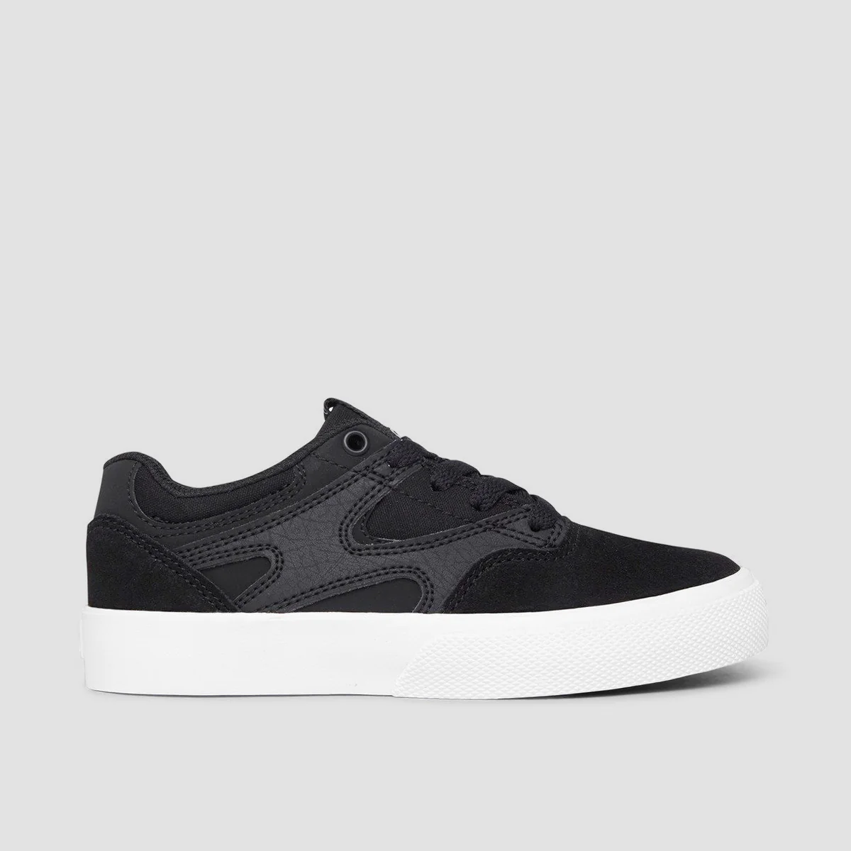 DC Kalis Vulc Shoes - Black/Black/White - Kids
