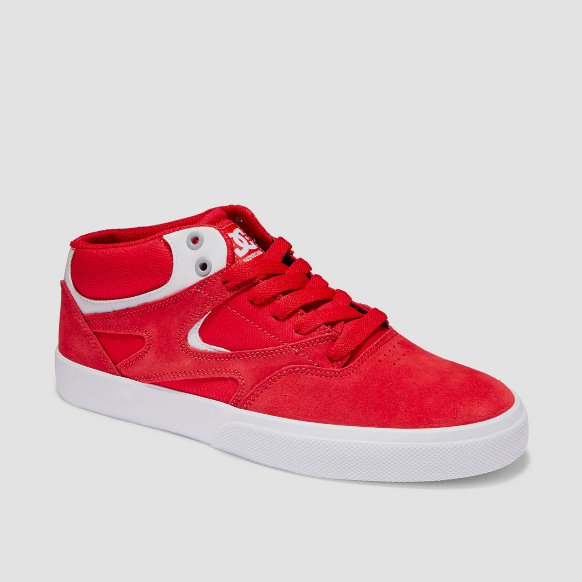 DC Kalis Vulc Mid S Shoes - Athletic Red - Image 2