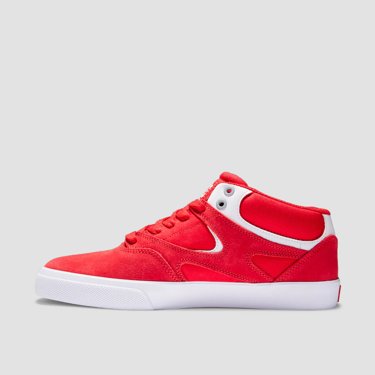 DC Kalis Vulc Mid S Shoes - Athletic Red - Image 3
