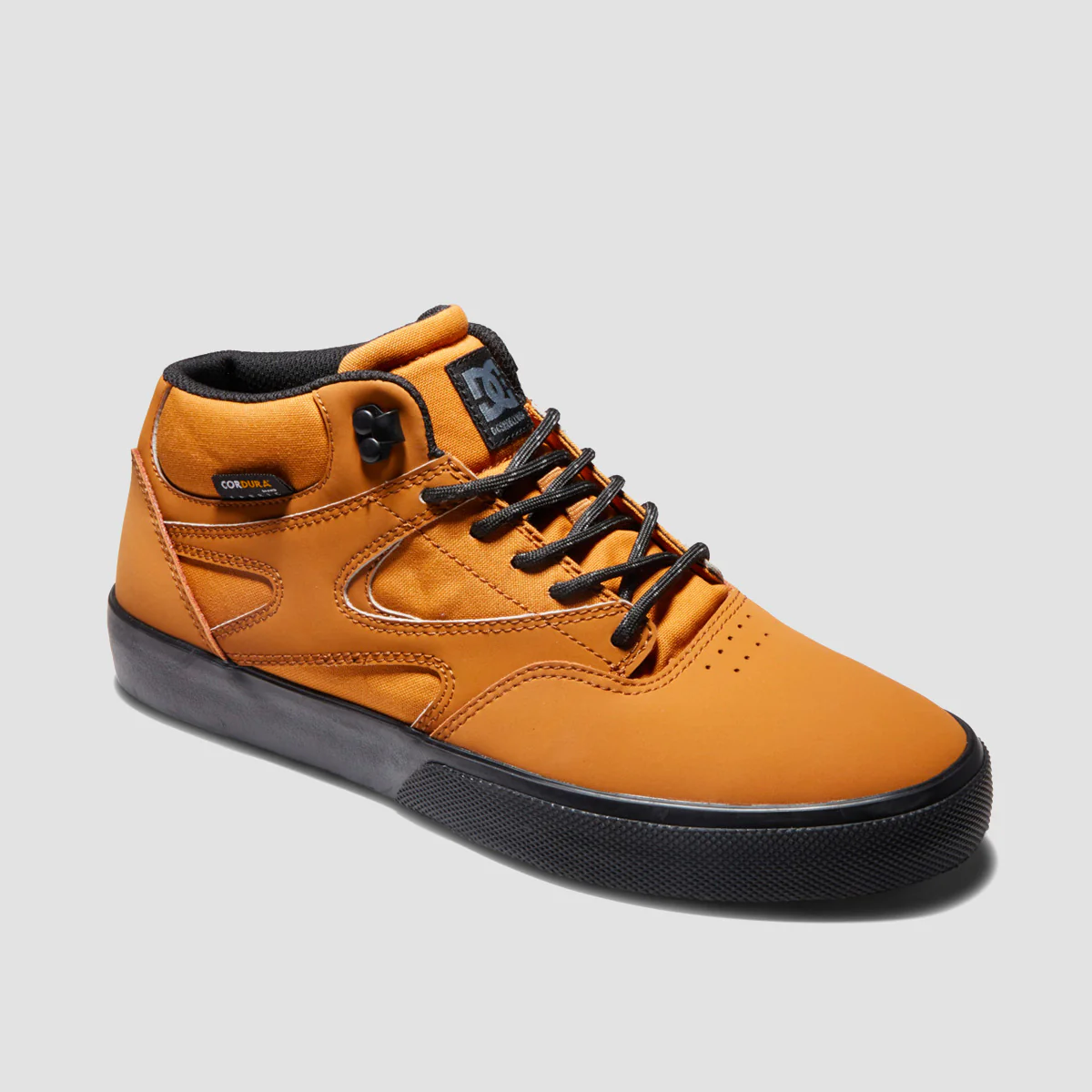 DC Kalis Vulc Mid WNT Shoes - Wheat/Black - Image 2
