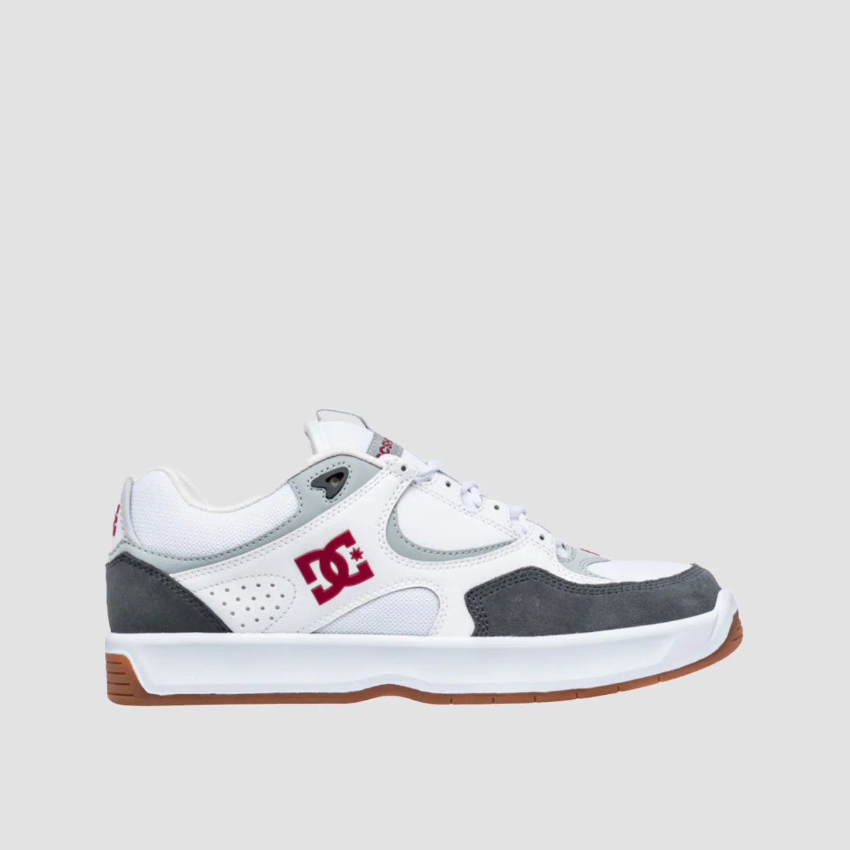 DC Kalynx Zero Shoes - White/Grey/Red