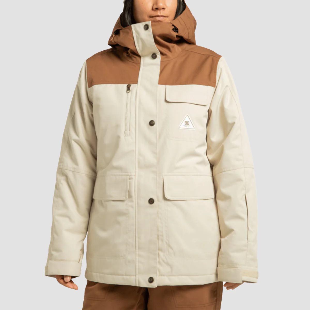 DC Liberate 15K Snow Jacket Oatmeal - Womens