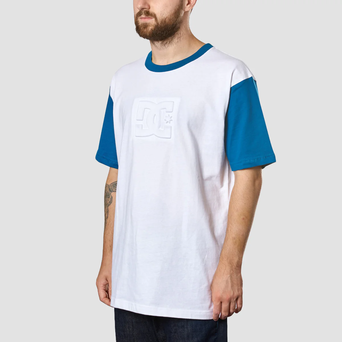 DC Ludcrew T-Shirt White - Image 2