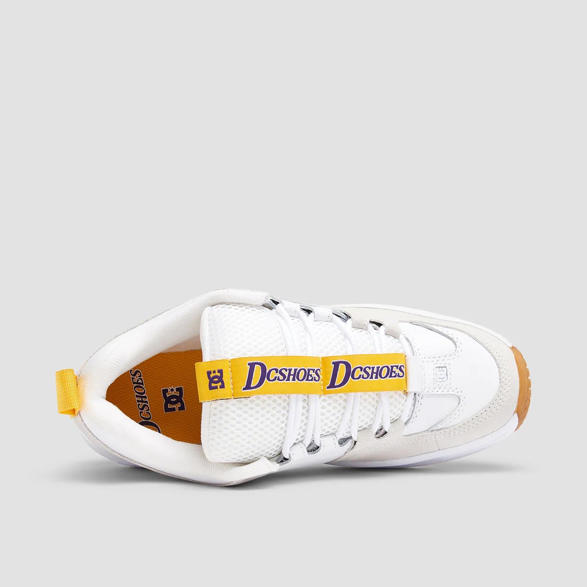 DC Lynx OG Shoes - White/Purple - Image 4