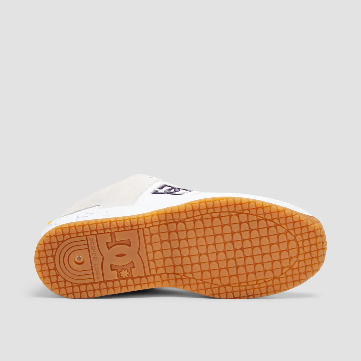 DC Lynx OG Shoes - White/Purple - Image 5