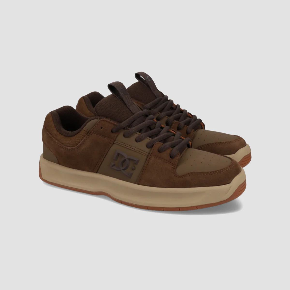 DC Lynx Zero Shoes - Brown/Gum - Image 2