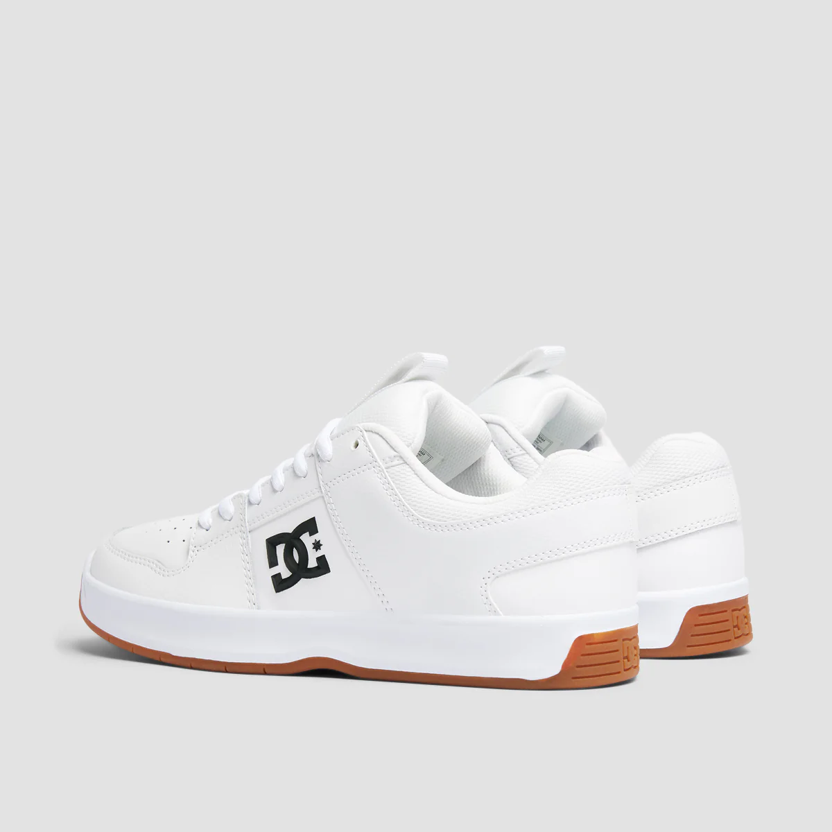 DC Lynx Zero Shoes - White/White/Gum - Image 3