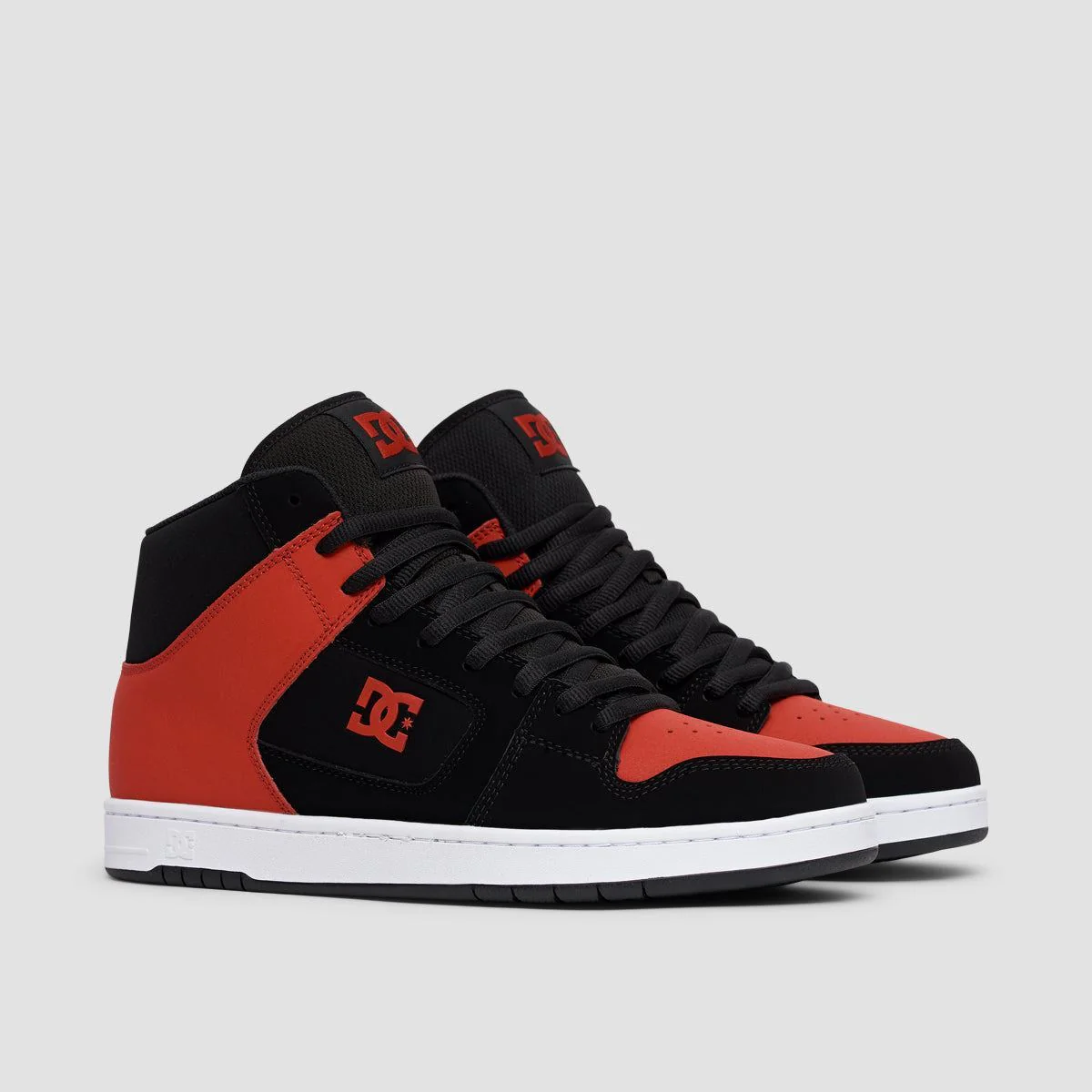 DC Manteca 4 Hi Shoes - Black/Red - Image 2