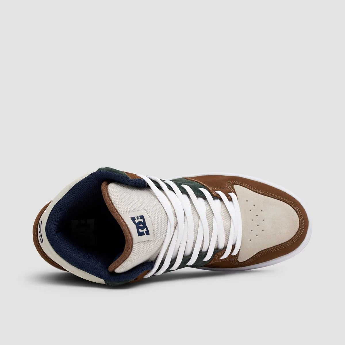 DC Manteca 4 Hi S Shoes - Brown/Brown/Green - Image 4