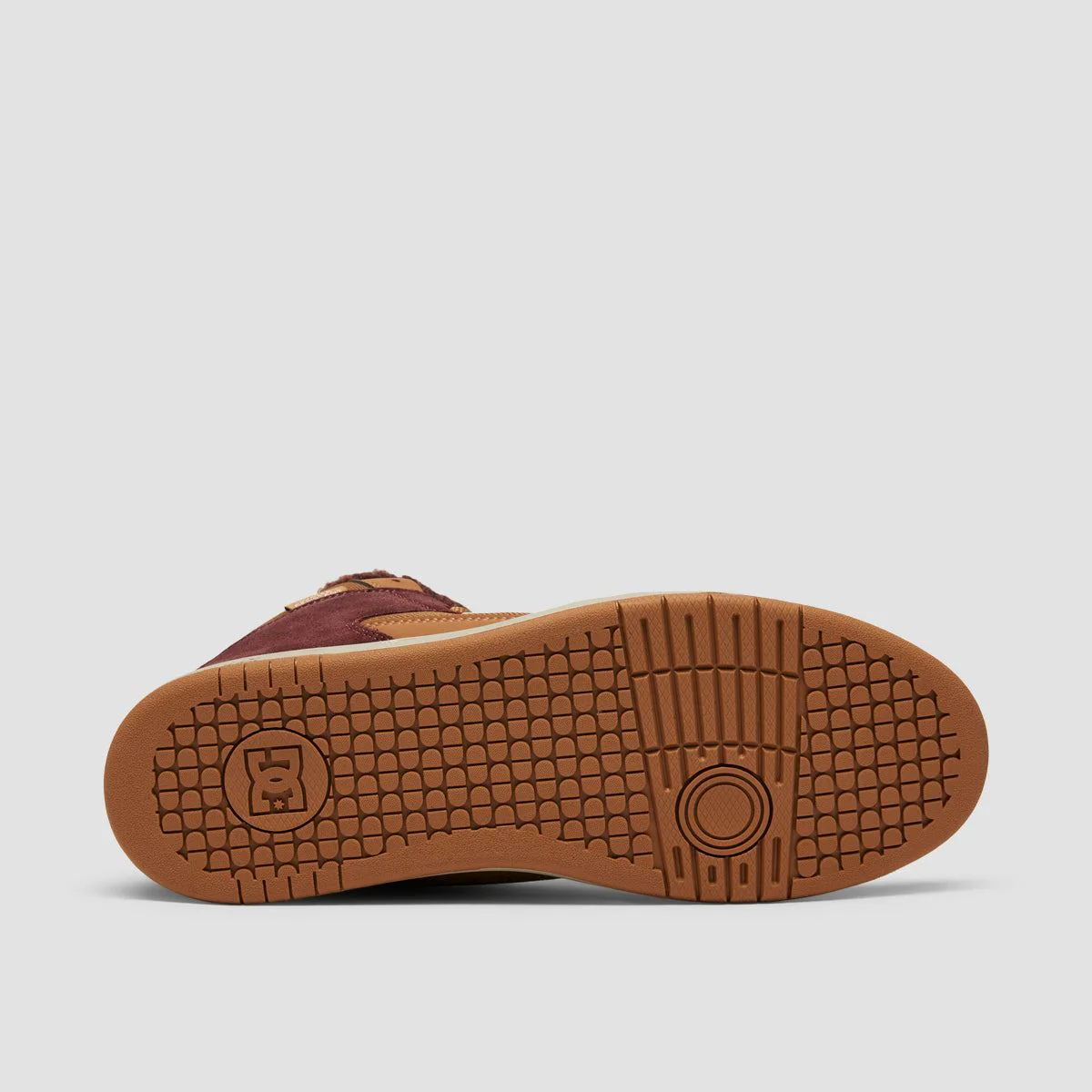 DC Manteca 4 Hi WR High Top Shoes - Brown/Brown/White - Image 5