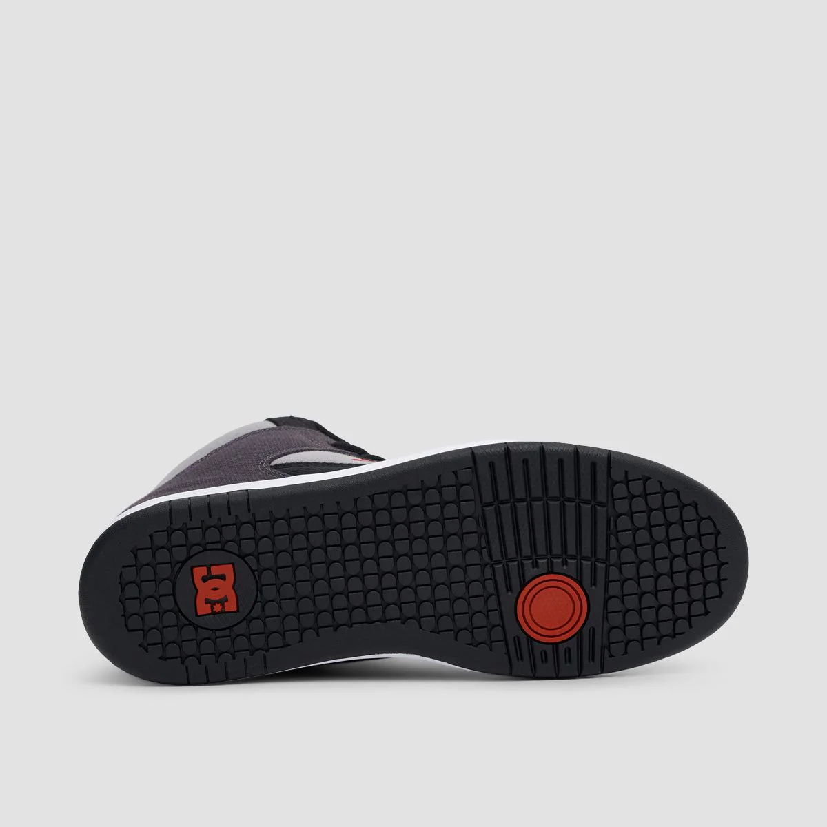 DC Manteca 4 Hi Zero Waste Shoes - Black/Red/Grey - Image 5