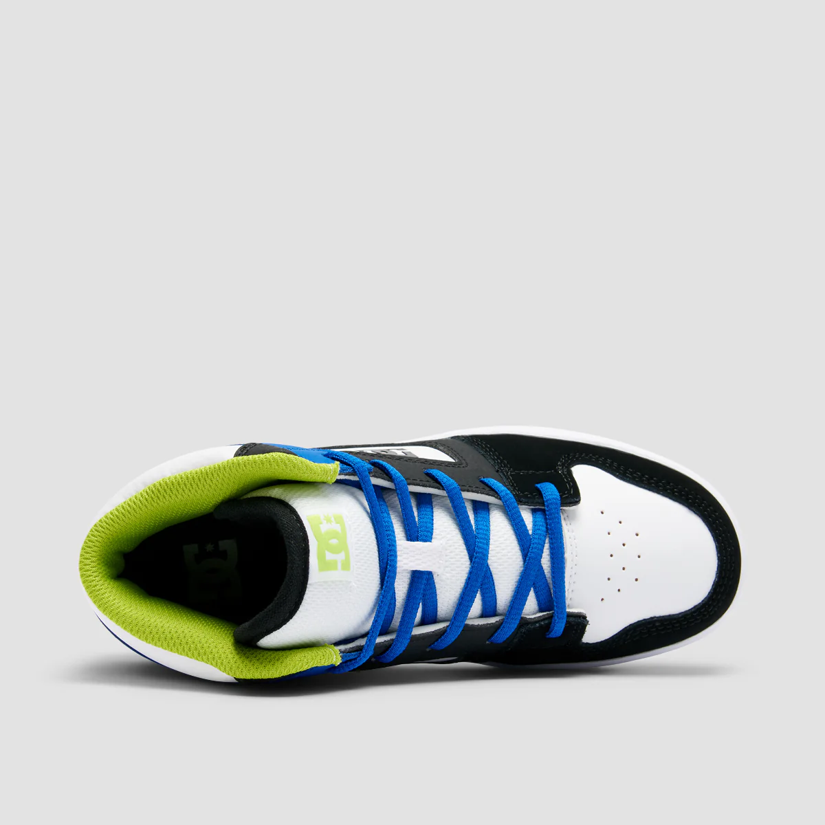 DC Manteca 4 High Top Shoes - Black/Blue/Green - Kids - Image 4
