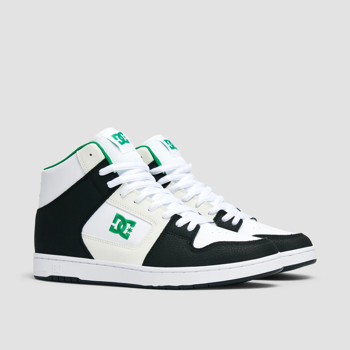 DC Manteca 4 High Top Shoes - Black/White/Green - Image 2